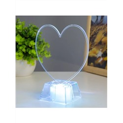 61106 Ночник Сердце