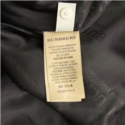 Женская куртка-ветровка в клетку контрастного цвета с капюшоном  Burberr*y