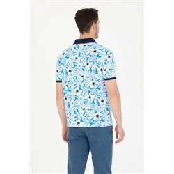 Erkek Kobalt Mavi Tişört