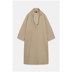 TRENCH OVERSIZE PAÑUELO ZW COLLECTION LIMITED EDITION