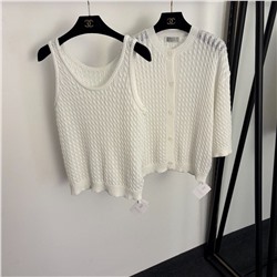 Женский комплект кардиган и майка  брунелл*о кучинелл*и