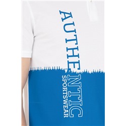 Erkek Saks Polo Yaka Tişört