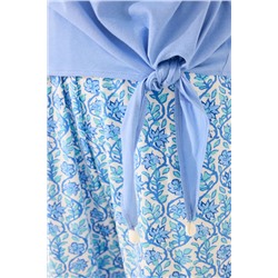 Pijama algodón Capri azul Mafalda