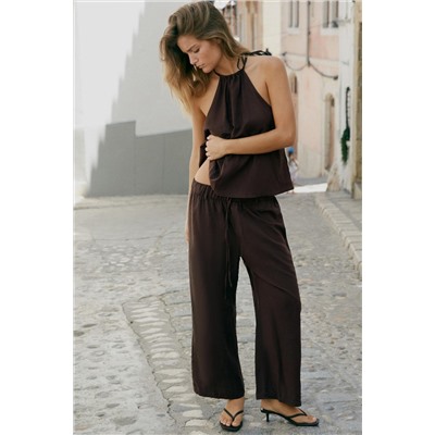 FLOWING CROP TROUSERS