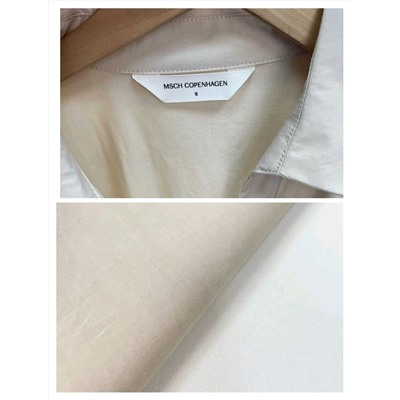 Женское платье MSC*H Copenhage*n на запа́х из смесового тенселя и хлопка, экспорт