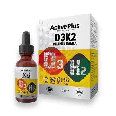 Vitamin D3K2  20 ml ActivePlus