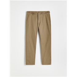 Chinohose mit hohem Baumwollanteil