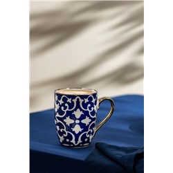 Karmen Kupa - Mavi/Beyaz - 360 ml