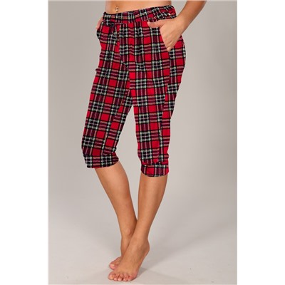 Бриджи женские в клетку 6