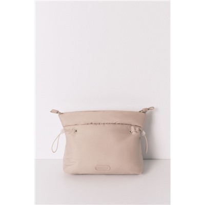 Neceser mediano acolchado beige Snoopy