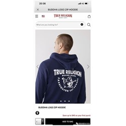 Мужская спортивная кофта Tru*e Religio*n