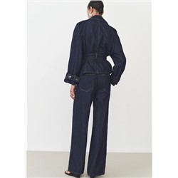 Pantalón denim wideleg