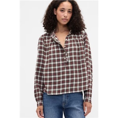 Oversized Ruffle Top