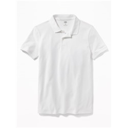 Uniform Built-In Flex Pique Polo for Boys