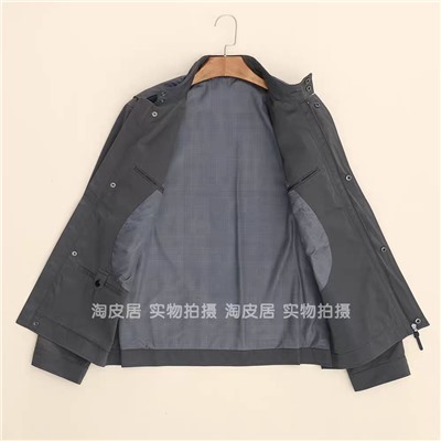 Мужская куртка ветровка из плотной водонепроницаемой саржевой ткани, экспорт  C*&*A