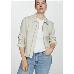 Jeans Blanca rectos crop