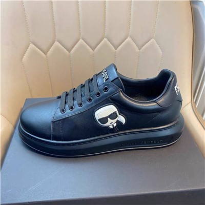 Кеды  karl  натур кожа люкс распродажа