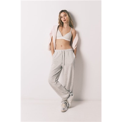 Sujetador triangular relleno gris