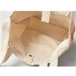 THE NORT*H FAC*E ♥️  квадратная сумка-тоут через плечо из 💯 органического хлопка, экспортная фабрика