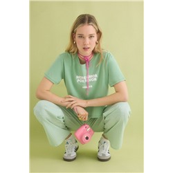 Pijama 100% algodón cuadro vichy verde