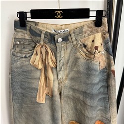 Женские оригинальные джинсовые брюки в стиле ретро   Acn*e Studio*s