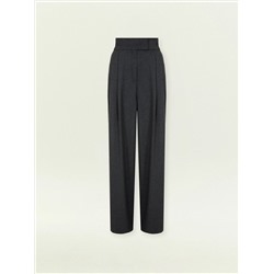 Брюки широкого кроя с защипами, D436/cartier
