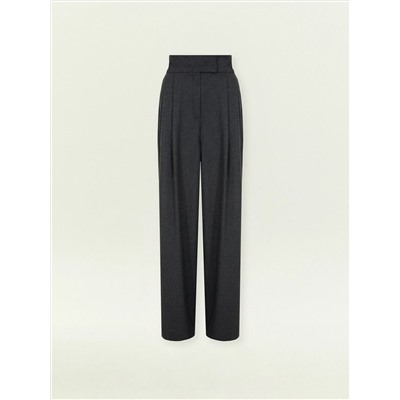 Брюки широкого кроя с защипами, D436/cartier