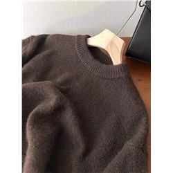 Женский пуловер из смесовой шерсти  МАНГ*О