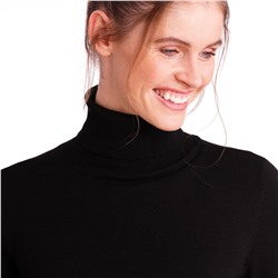 Damen Rollkragenpullover im Basic-Look