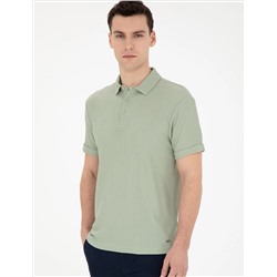 Yeşil Slim Fit Tişört