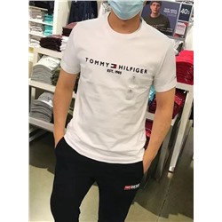 Мужская хлопковая футболка ТОММИ ХИЛФИГЕ*Р