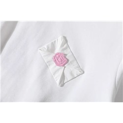 Футболка женская с декоративным накладным карманом с клапаном КАР*Л 😎