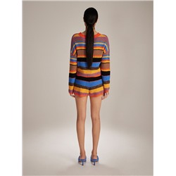Shorts aus Strukturjersey