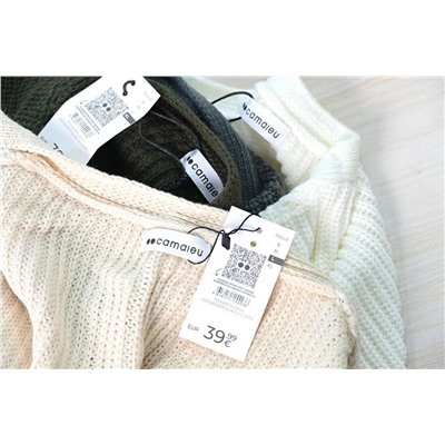 Свободный вязаный кардиган