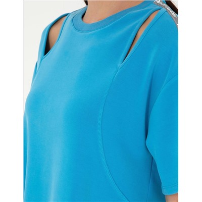 Mavi Comfort Fit Crop Modal Kumaş Sweatshirt