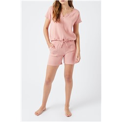 Розовая блузка в стиле тильда