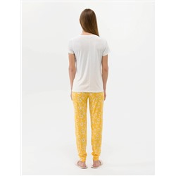 Krem Pijama Takımı