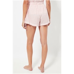Short de pijama cintura alta - Rosa