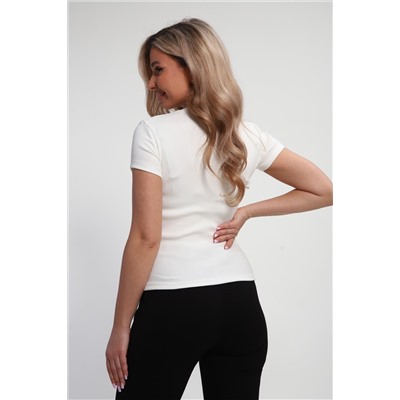 Футболка женская с швом и стразами ФЖ-002