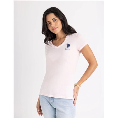 TRIPLE CROWN V-NECK T-SHIRT