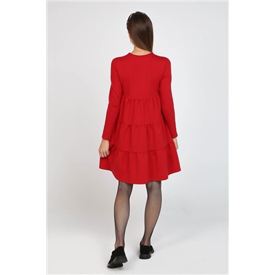 Платье Красное НАТАЛИ #941225