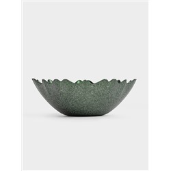 Салатник, 16х5 см, 450 мл, стекло, зеленый, Seville