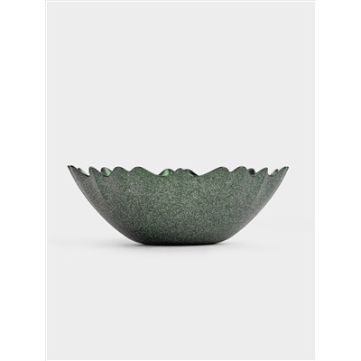 Салатник, 16х5 см, 450 мл, стекло, зеленый, Seville