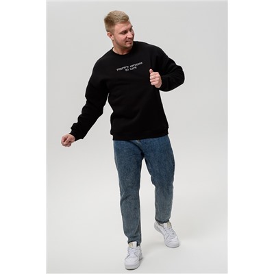 8522 Мужской свитшот оверсайз