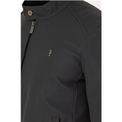 Erkek Antrasit Deri Ceket