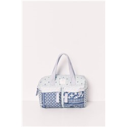 Neceser patchwork bolsillos