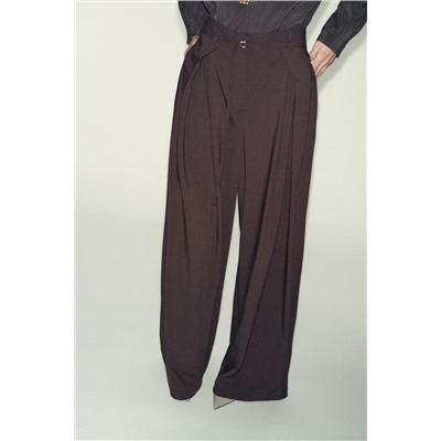 WIDE-LEG TROUSERS WITH THIN BELT
