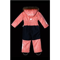 Комбинезон 8з4221 персиковый неон #289089