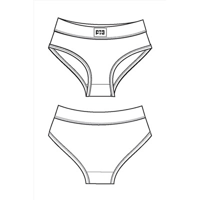 Трусы, 2 шт. PLAYTODAY, 1188049