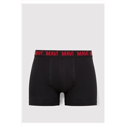 Mavi 3lü Baskılı Boxer 0911873-900